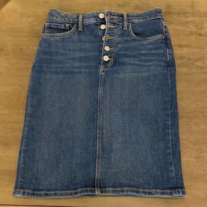 Banana republic Jean skirt size 2